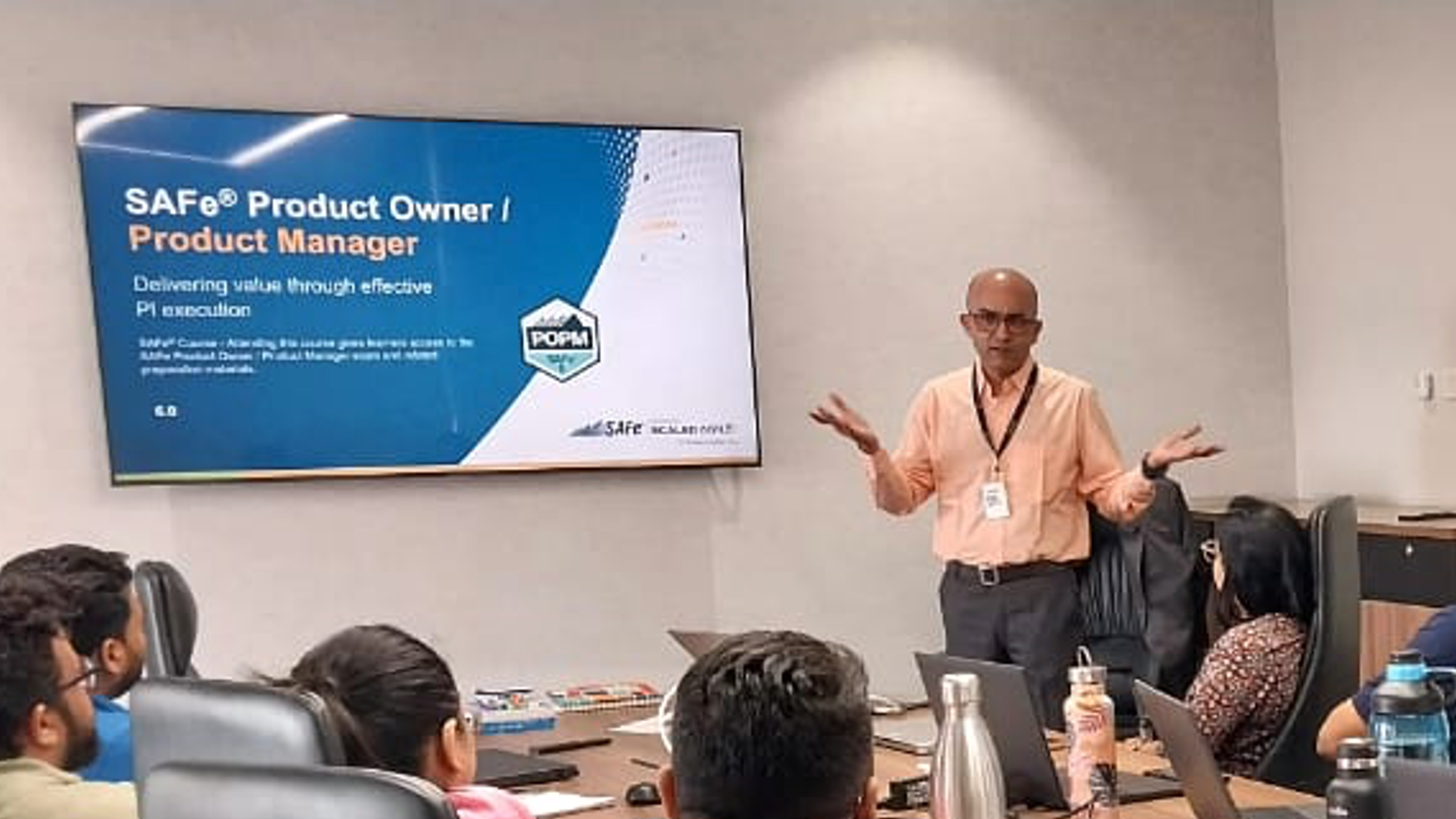 Founder is facilitating the Training for FinTech